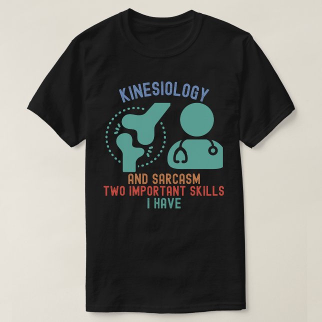 Kinesiolog7, Kinesiologi Major T Shirt (Design framsida)