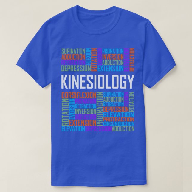 Kinesiologi Ord T Shirt (Design framsida)
