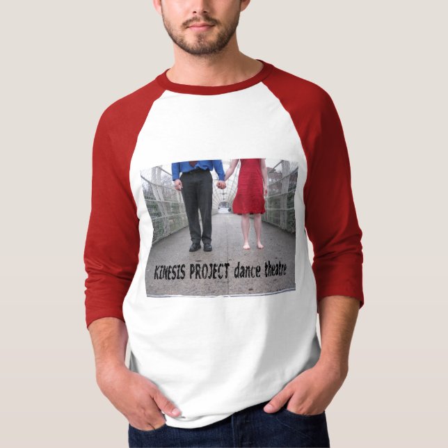 Kinesisen projekterar danstheatren t-shirt (Framsida)
