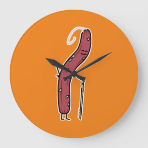 Kinesisk åldras för torr korvkorv tjock Kantones Stor Klocka