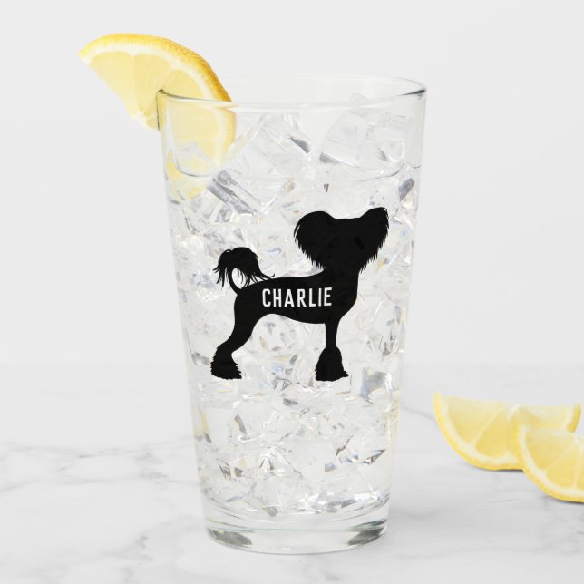 Kinesisk Anpassningsbar för bestred Silhouette Cre Glaskopp (Framsida Ice)