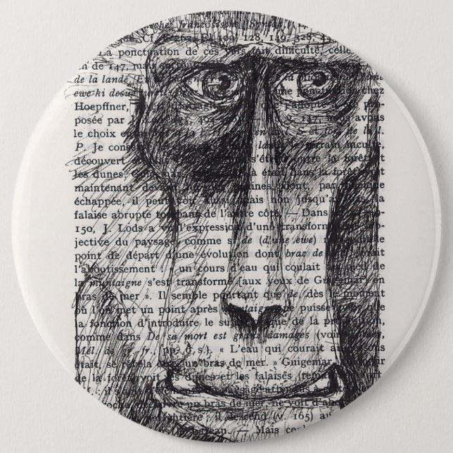 Kinesisk apa-nyårsjubileum 2016 Kinesisk astrologi Knapp (Framsida)