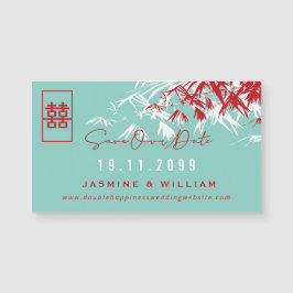 Kinesisk bamboo Modern Spara datum i Bröllop