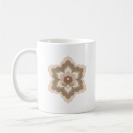 Kinesisk Baoxiang-blomma i höstbrons Kaffemugg