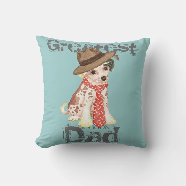 Kinesisk bestred Pappa Kudde (Framsida)