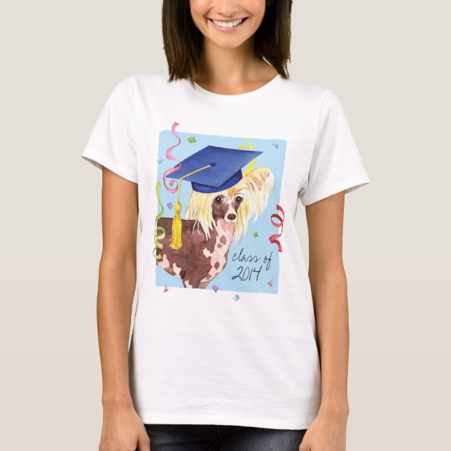 Kinesisk bestred Student Tee Shirt (Framsida)