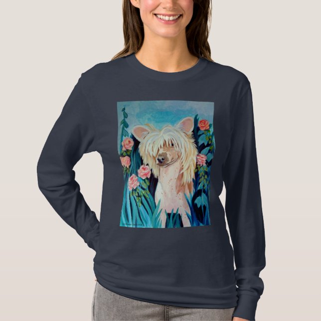 Kinesisk bestred trirt tee shirt (Framsida)