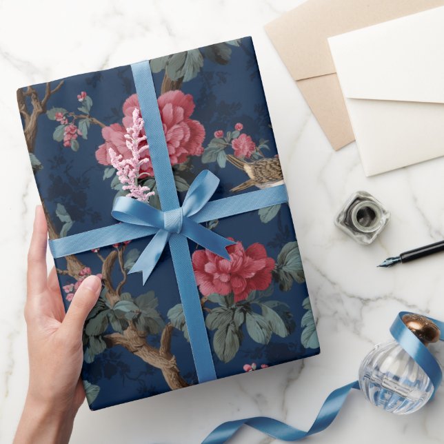 Kinesisk blomsterstil presentpapper (Gifting)