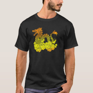 Kinesisk China för kultur Mythical Creature Fantas T Shirt