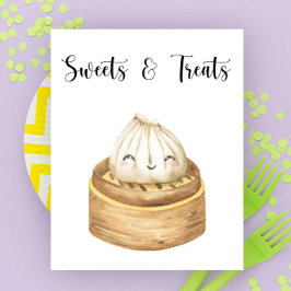 Kinesisk dockning - sötsaker och behandlar babydus poster