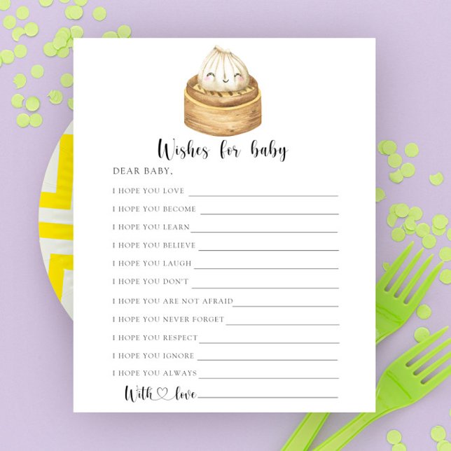 Kinesisk dockningsdusch för babydusch Önskemål för (Skapare uppladdad)