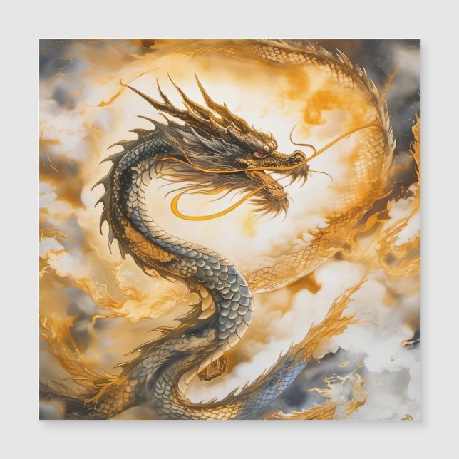 Kinesisk dragon (Framsida)