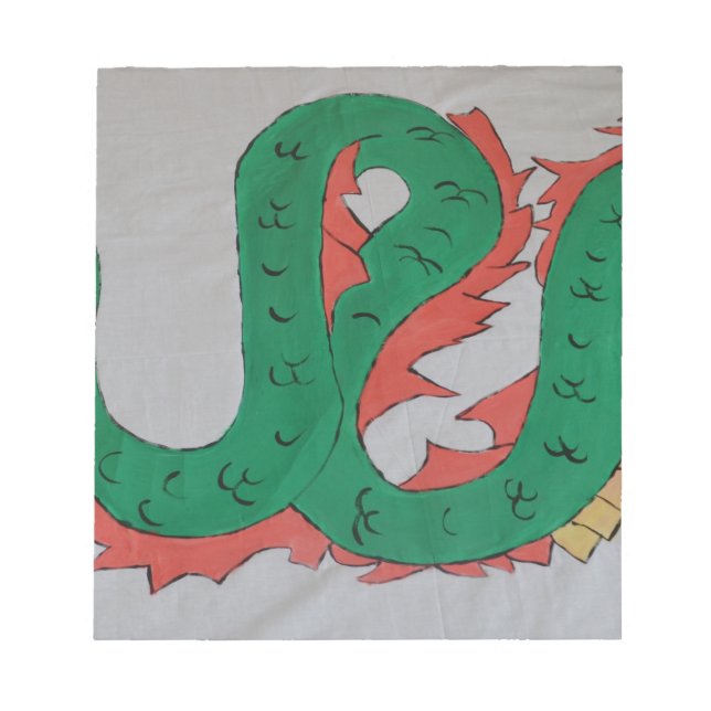 Kinesisk dragon anteckningsblock (Framsida)