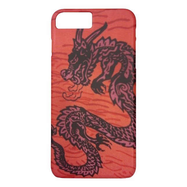 Kinesisk dragon Case-Mate iPhone skal (Baksida)
