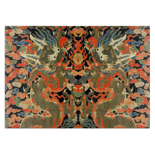 Kinesisk dragon Colorful Art