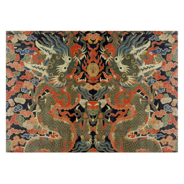 Kinesisk dragon Colorful Art (Framsidan)