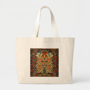 Kinesisk dragon Colorful Art Jumbo Tygkasse