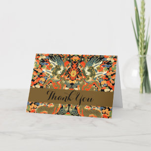 Kinesisk dragon Colorful Art Tack Kort