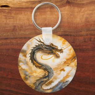 Kinesisk dragon nyckelring