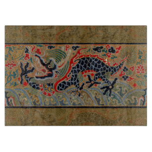 Kinesisk Dragon Symbol Antique Asian