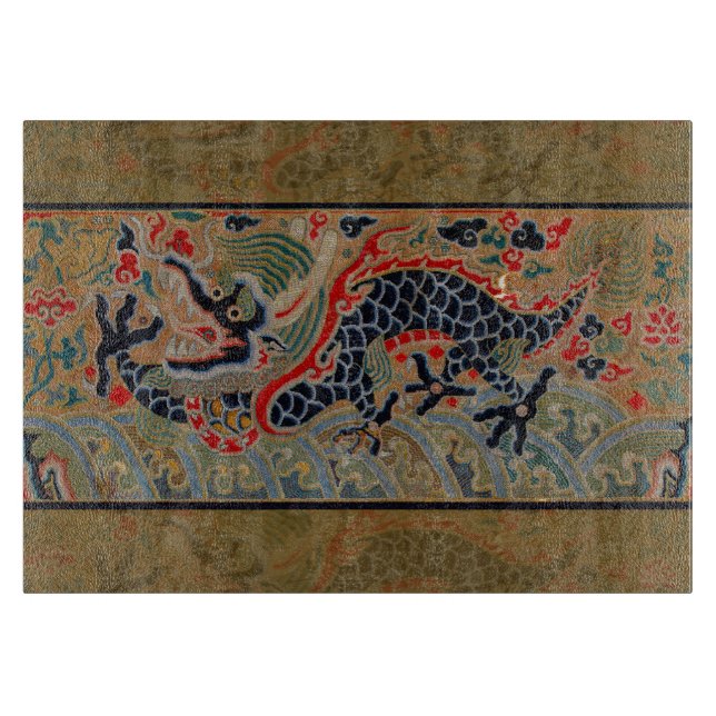 Kinesisk Dragon Symbol Antique Asian (Framsidan)