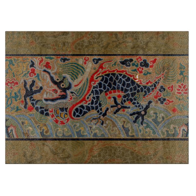 Kinesisk Dragon Symbol Antique Asian (Framsidan)