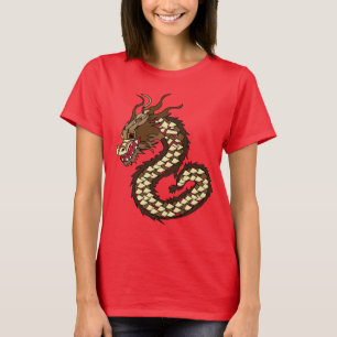 Kinesisk dragon t shirt