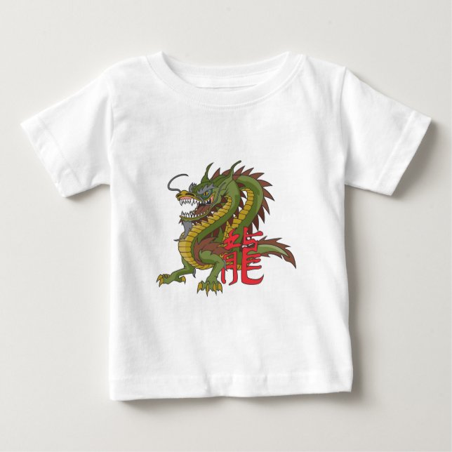 Kinesisk dragon tee shirt (Framsida)