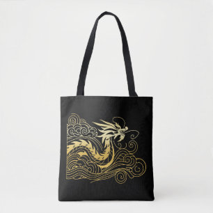 Kinesisk dragon tygkasse