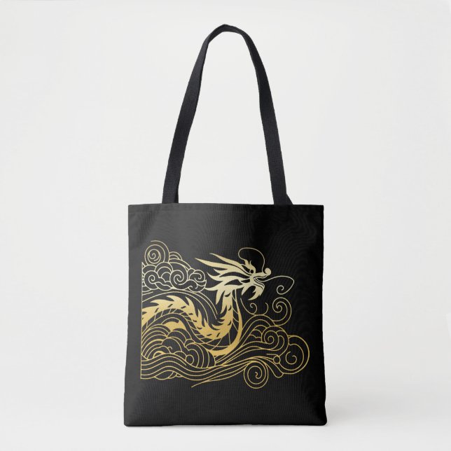 Kinesisk dragon tygkasse (Framsida)