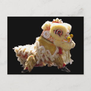 Kinesisk dragon vykort