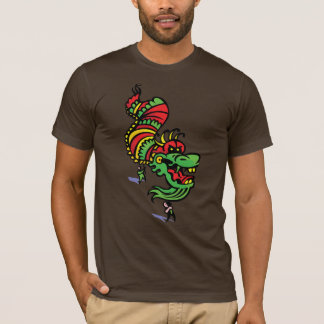 Kinesisk drake för nytt år t shirt