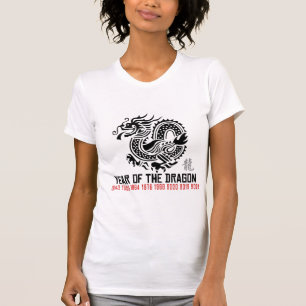 Kinesisk drake för nytt år tee shirt