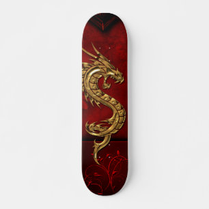 Kinesisk drake mini skateboard bräda 18,5 cm