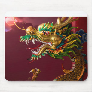 Kinesisk drake musmatta