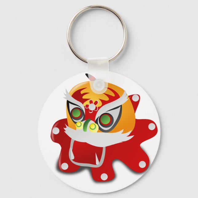 Kinesisk drake nyckelring (Framsida)