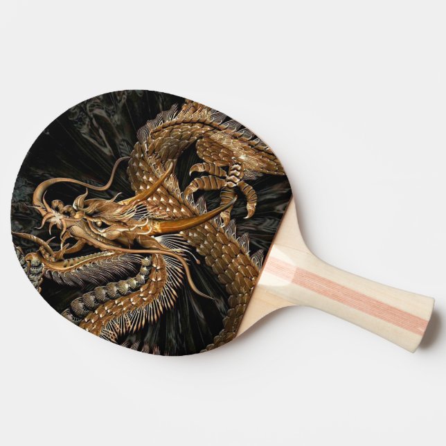 Kinesisk drake pingisracket (Sidan)