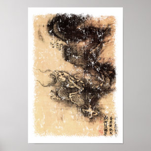 Kinesisk drake poster