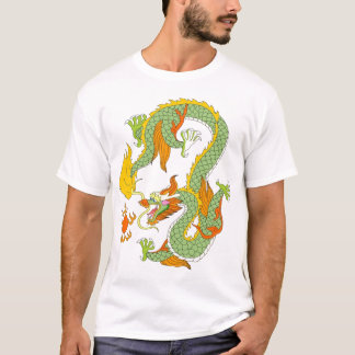 kinesisk drake som är imperialistisk, gud, t shirt