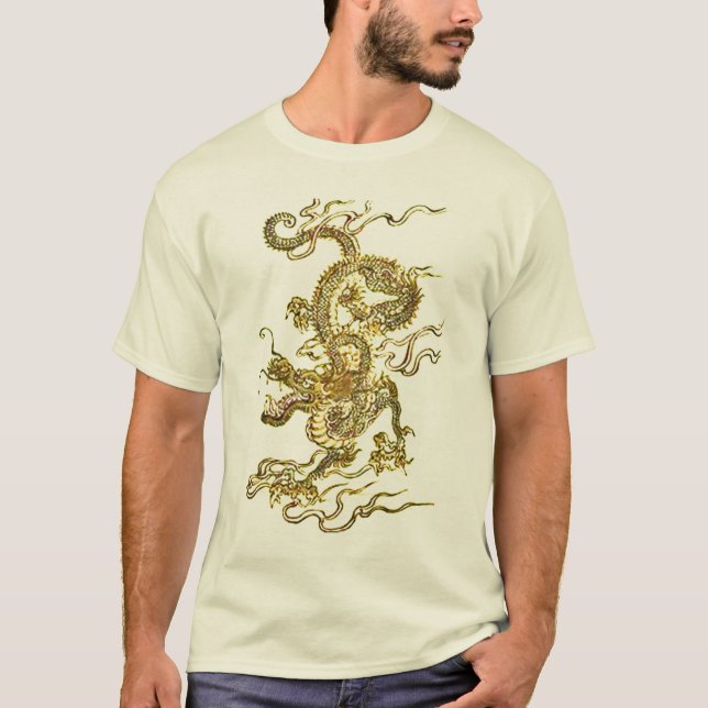 Kinesisk drake t-shirt (Framsida)