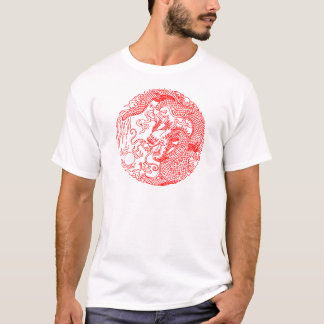 Kinesisk drake t-shirt