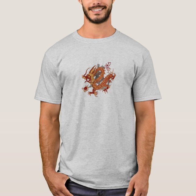 Kinesisk drake tee (Framsida)