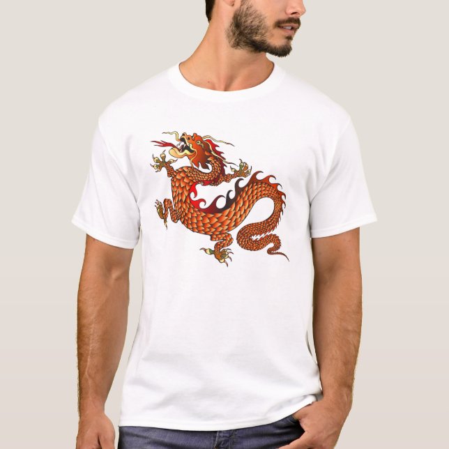 Kinesisk drake tröja (Framsida)