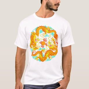Kinesisk drake (version 8) t-shirt