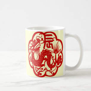 Kinesisk drakemugg kaffemugg