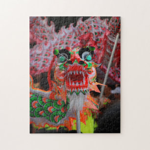 Kinesisk draken Jigszle Puzzle Pussel