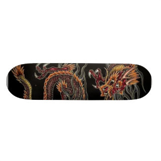 Kinesisk drakeSkateboard Mini Skateboard Bräda 18,5 Cm