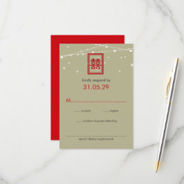 Kinesisk Dubbla Bröllop Happity Fairy Ljus OSA