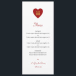 Kinesisk Dubbla Happy Red Guld Bröllop Menu Meny<br><div class="desc">Kan anpassas helt efter dina behov i kostym. Gorjo Designs. Tryckt av Zazzle. // Behöver du hjälp med att anpassa din design? Har andra idéer? Kontakta mig gärna.</div>