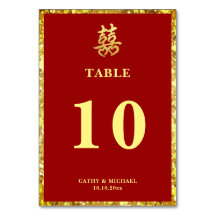 Kinesisk dubbla lycka hjärta - formell röd